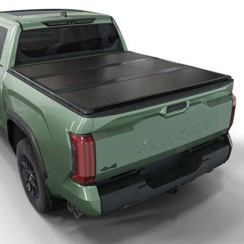 Hard folding truck bed tonneau - folding,