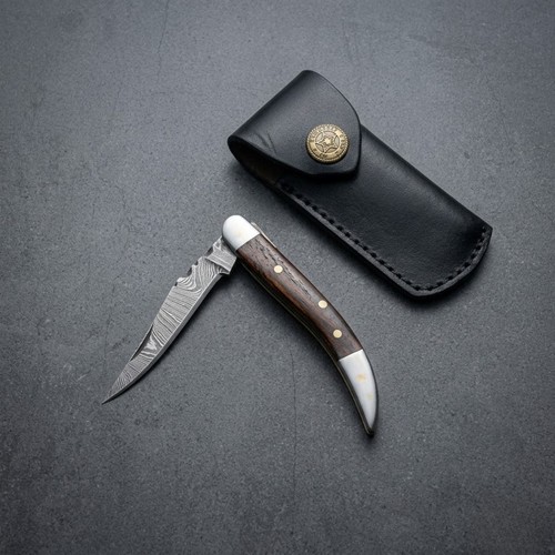 Damascus steel edc folding - edc,