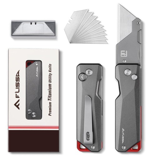 Flissa titanium folding - titanium,