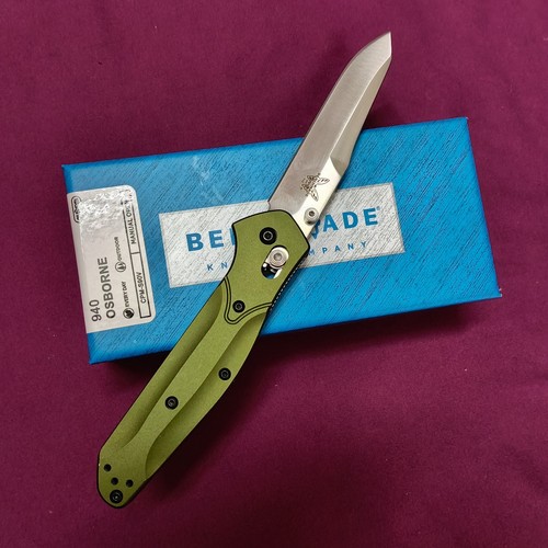 Benchmade osborne 940 green - benchmade,